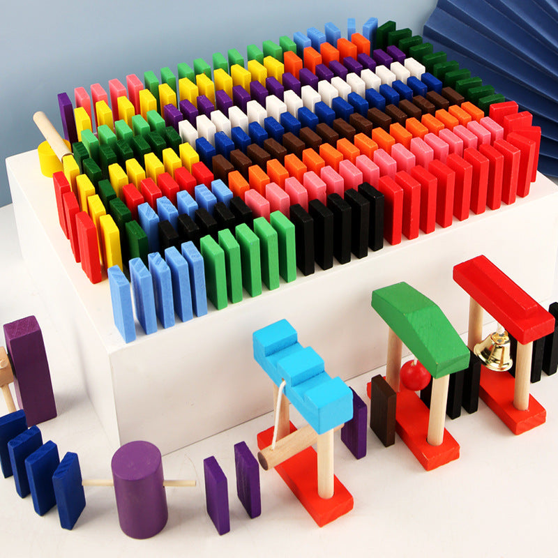 Wooden Domino Building Blocks