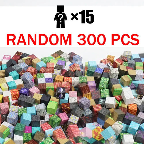 Minecraft style magnetic building blocks