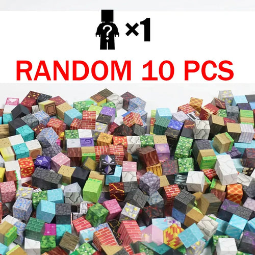 Minecraft style magnetic building blocks