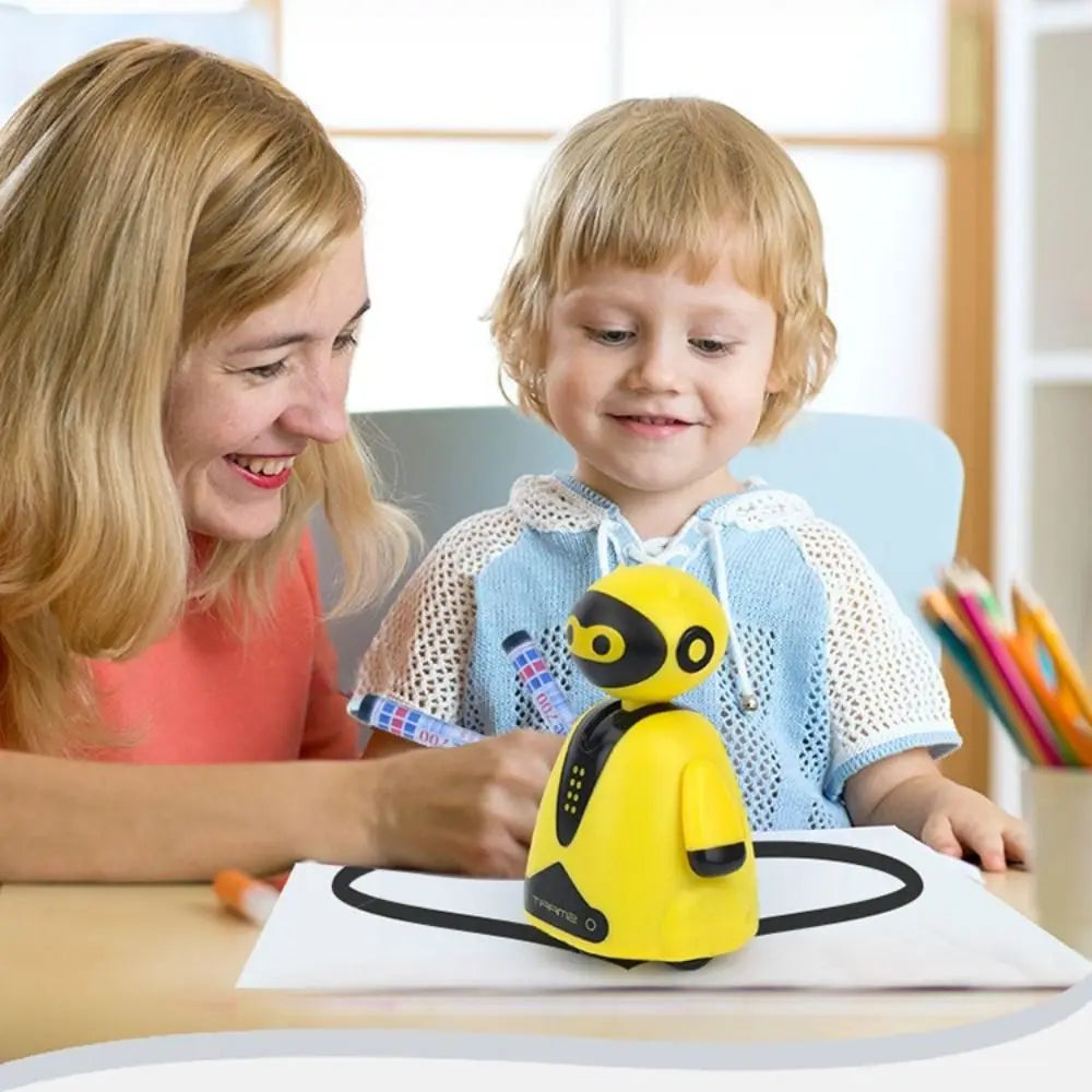 Magic Line-Following Robotic Penguin