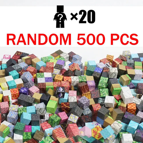 Minecraft style magnetic building blocks