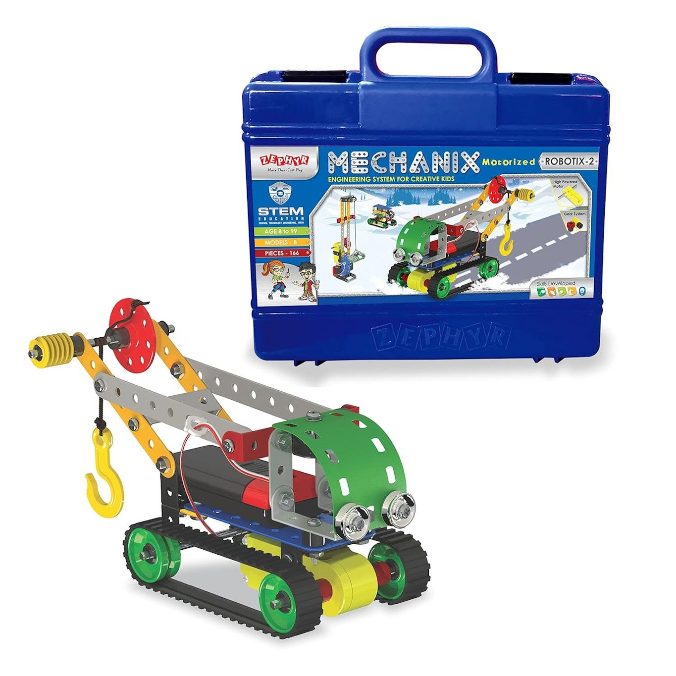 Robotix Metal Crane Construction Kit