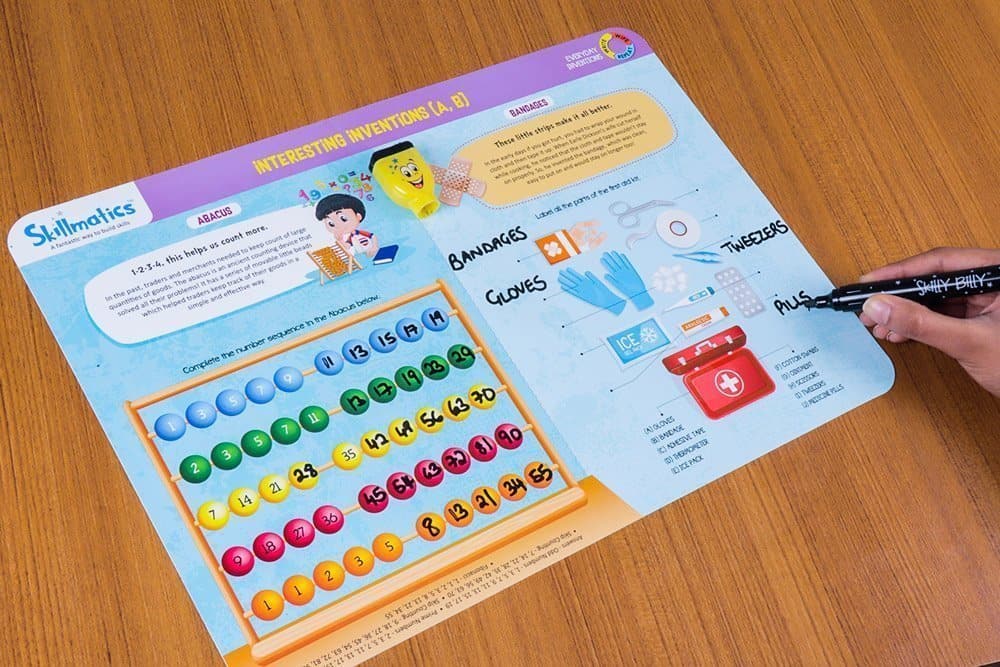 Skillmatics Everyday Inventions – 26 Repeatable STEM Activities