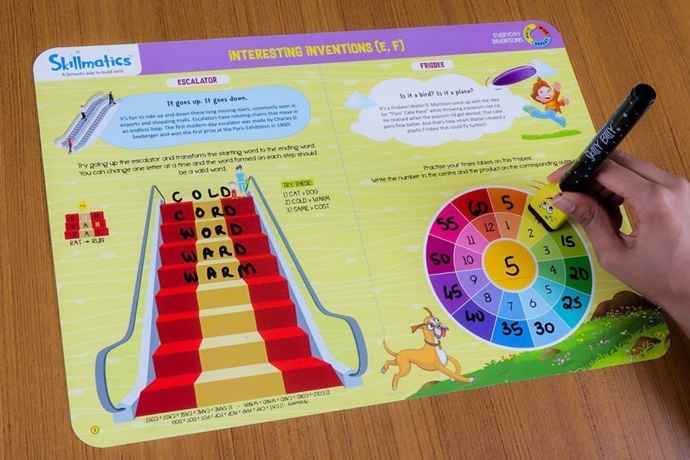 Skillmatics Everyday Inventions – 26 Repeatable STEM Activities